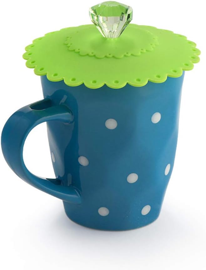 Silicone Cup Lids Coffee Mug Cover - Image 3