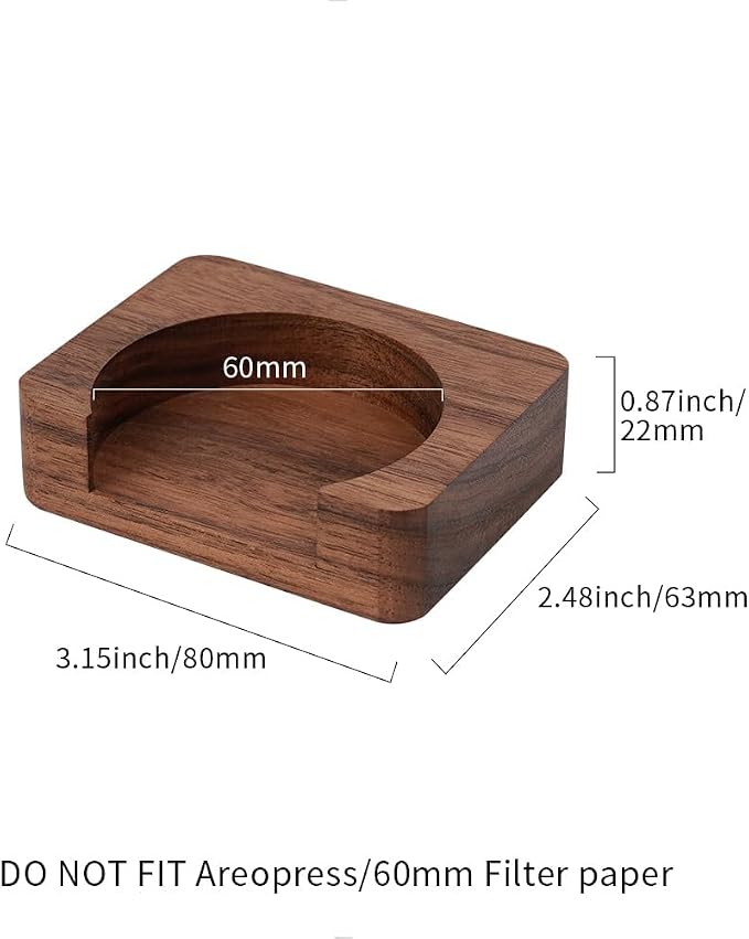 watchget Espresso Paper Filter Holder Coffee Filter Storage Container Coffee - Image 2