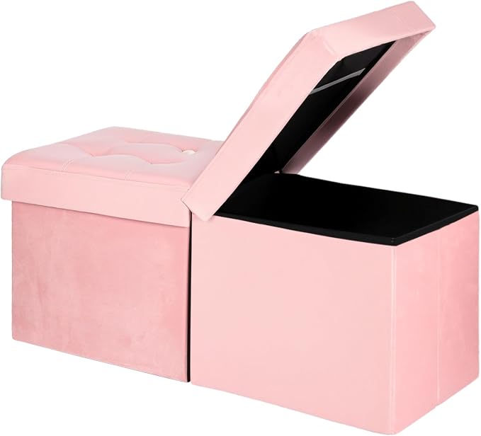 AmasSmile Footrest Ottoman Bench by AmasSmile