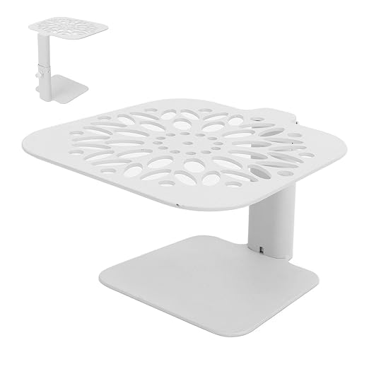 Coffee Scale Stand Carbon Steel Adjustable Height Weighing Rack - Image 3