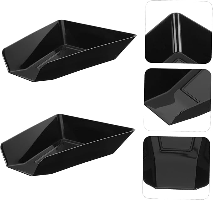 Mobestech 4sets Reusable Coffee Beans Storage Tray Ergonomic Tilt Design - Image 8