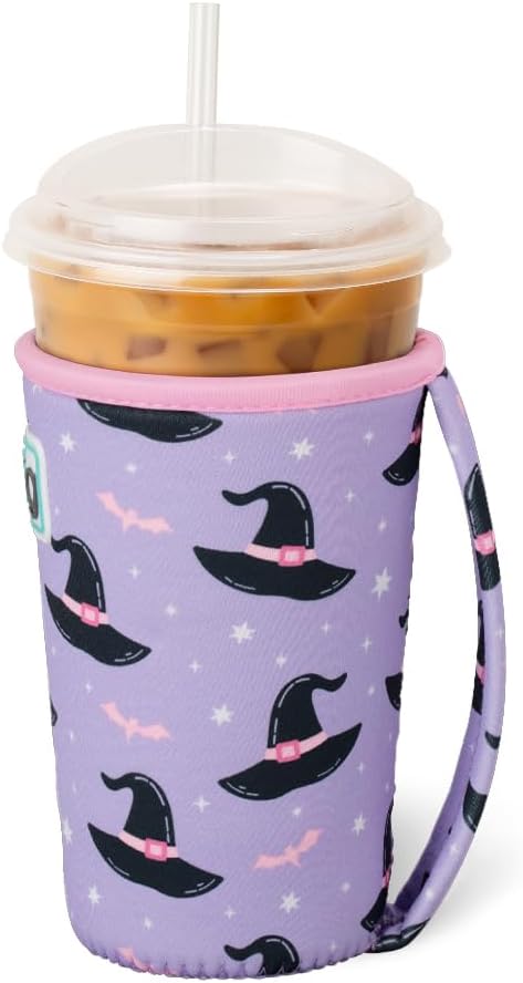 Swig Life Medium Iced Cup Coolie, Halloween 22oz Iced Coffee Cup Insulator - Image 3