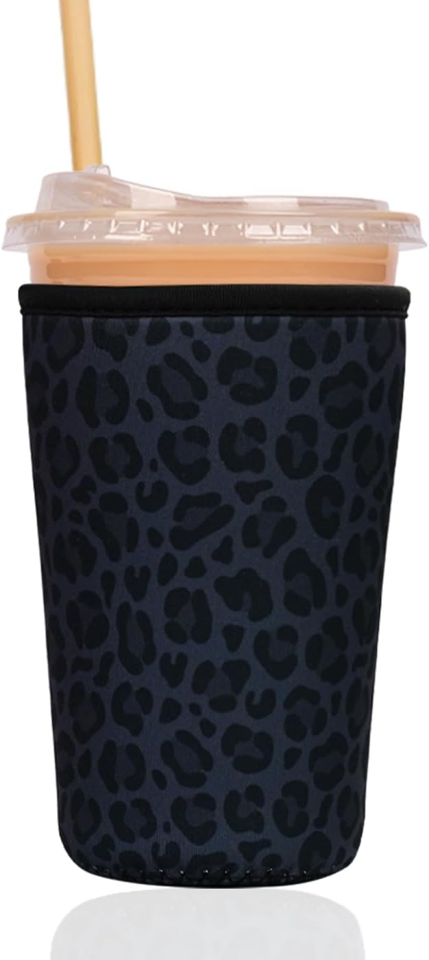 Reusable Insulated Sleeve for Iced Coffee Cup, Coffee Neoprene Sleeve for Cold by Unknown