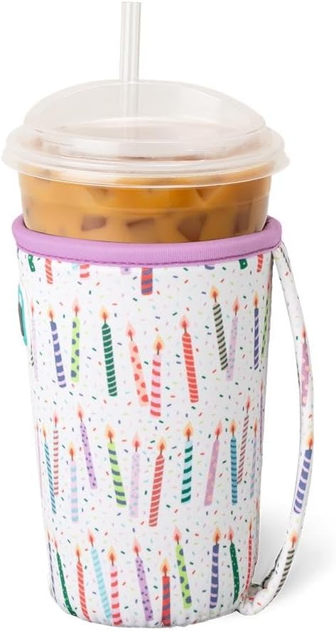 Swig Life Medium Iced Cup Coolie, Standard 22oz Iced Coffee Cup Insulator Sleeve - Image 3