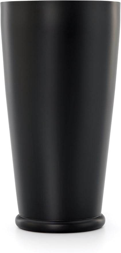 Barfly Cocktail Shaker with Weighted Bottom, Deluxe 28 oz, Matte Black by BarflybyMercer