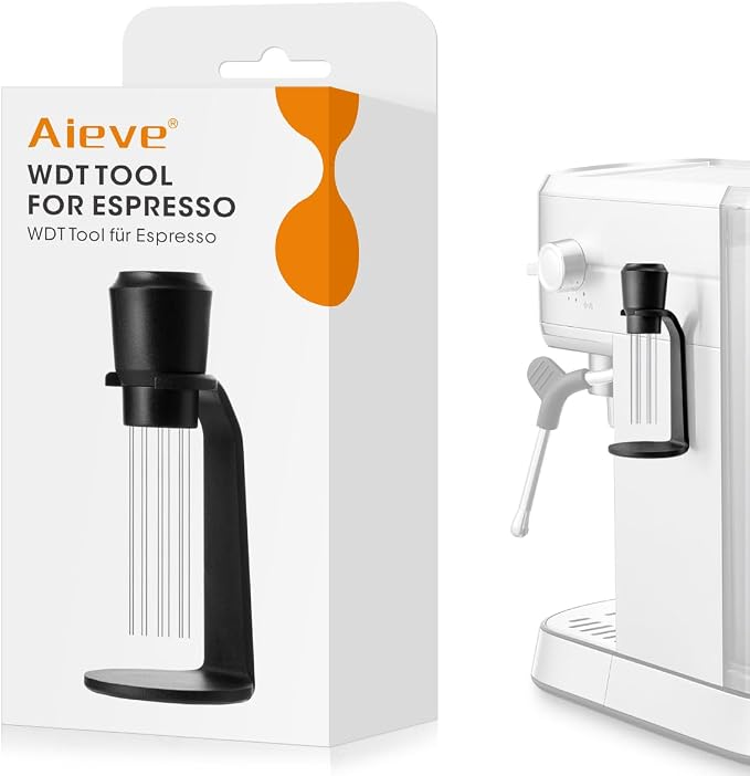 Aieve WDT Tool Espresso, Magnetic Coffee Distribution Tool Compatible by Aieve