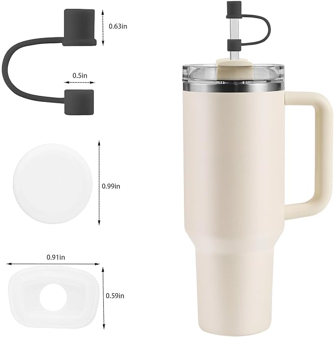 MOLOSLEEVE 21 Colors Straw Toppers Include A Set of Leak-proof Plugs, - Image 3