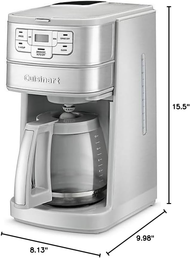 Cuisinart Automatic Grind & Brew 12-Cup Coffee Maker - Image 6