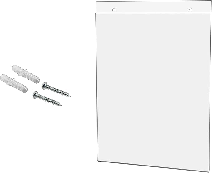 Wall Sign Holder 8.5" x 11" for Product Information and Promotional Materials by MarketingHolders