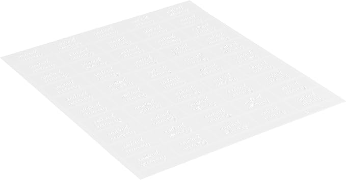 Restaurantware-1.9 x 1 Inch Radiant Recovery Juice Bottle Labels, 100 - Image 2