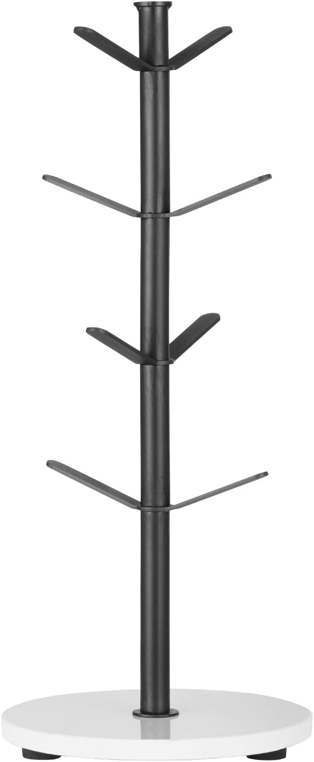 VEVOR Mug Holder Tree with Marble Base, 8 Hooks Coffee Cup Holder - Image 9