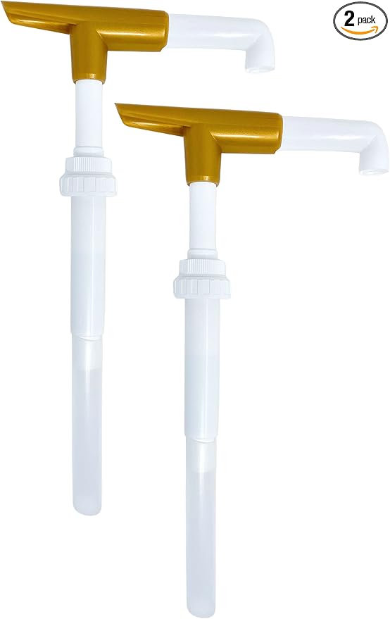 Good Times Coffee Co. Sauce Pump Dispenser, Fits 87.3 to 90.4 Ounce Bottles by GoodTimesCoffeeCo