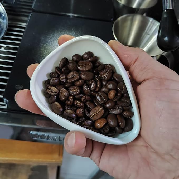 Ceramic Coffee Scoop Coffee Bean Weighing Bowl Coffee Powder Spoon - Image 3