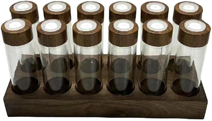 Coffee Bean Storage Jars with Shelf, Coffee Bean Cellars Single Coffee Bean - Image 7