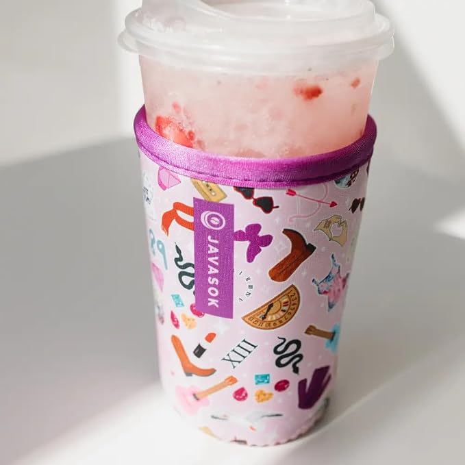 Sok It JavaSok Iced Coffee & Cold Soda Insulated Neoprene Cup Sleeve - Image 2