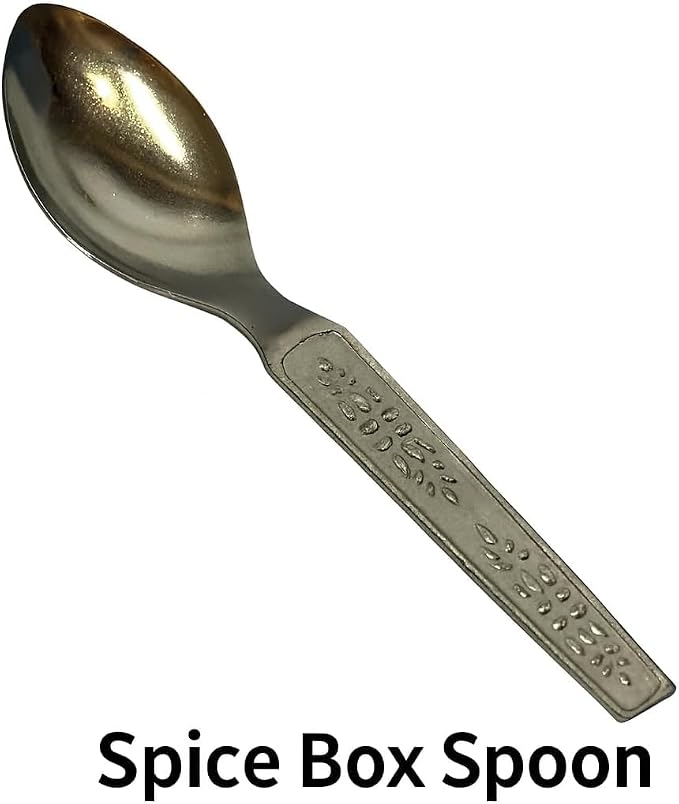 Mini Spoon Set of 12 for Spice Box Small Stainless Steel Spoons for Masala - Image 4