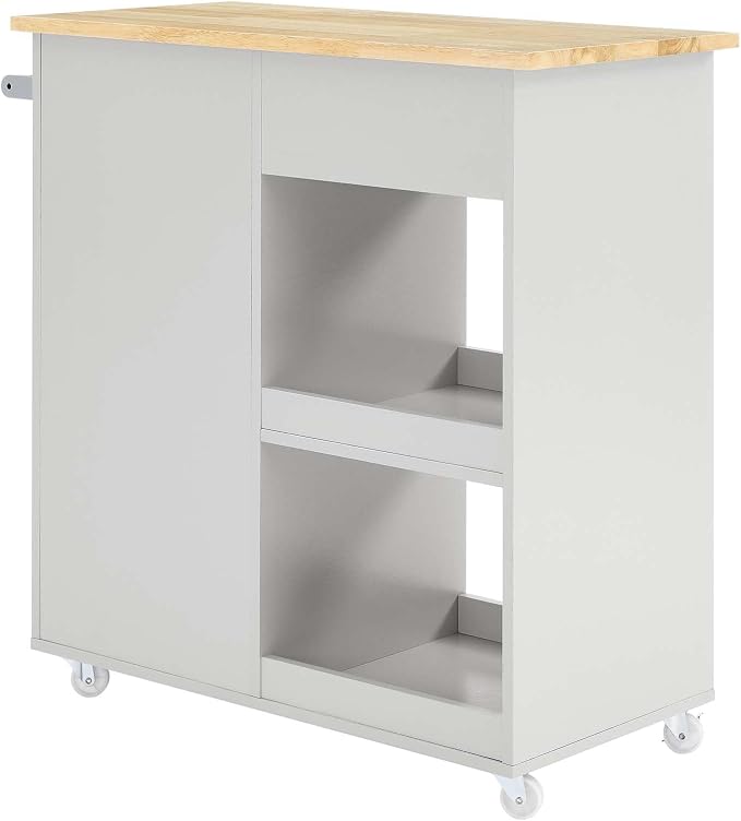 Modway Culinary Rolling Kitchen Cart - Image 3