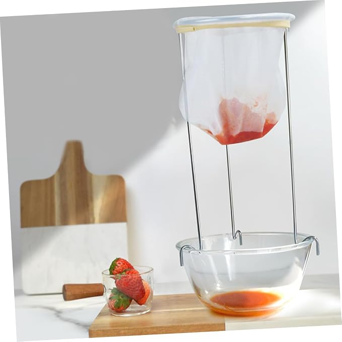 1set Jam Strainer Stand Reusable Mesh Filter Bag - Image 6