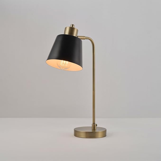 Globe Electric 61000055 18" Desk Lamp, Matte Brass Finish, Adjustable Pivot - Image 6