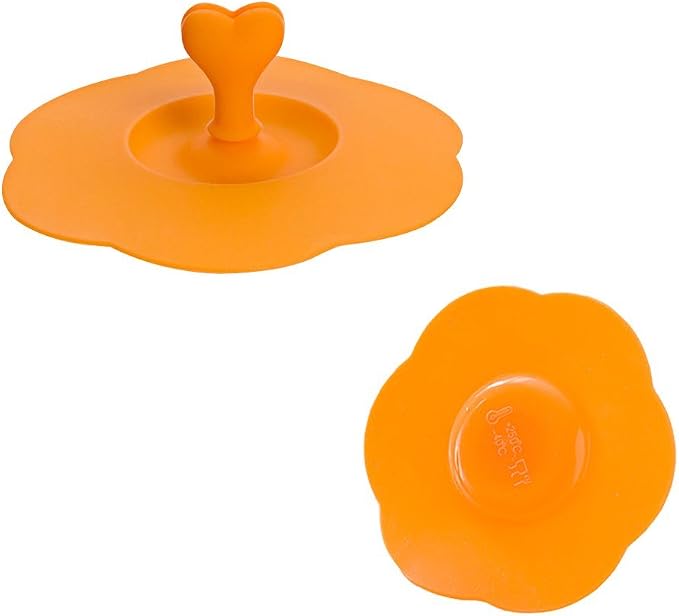 AKOAK 6 Pcs Plum Cup Lid, Teacup Mark Lid, Food Grade Silicone Lid - Image 3