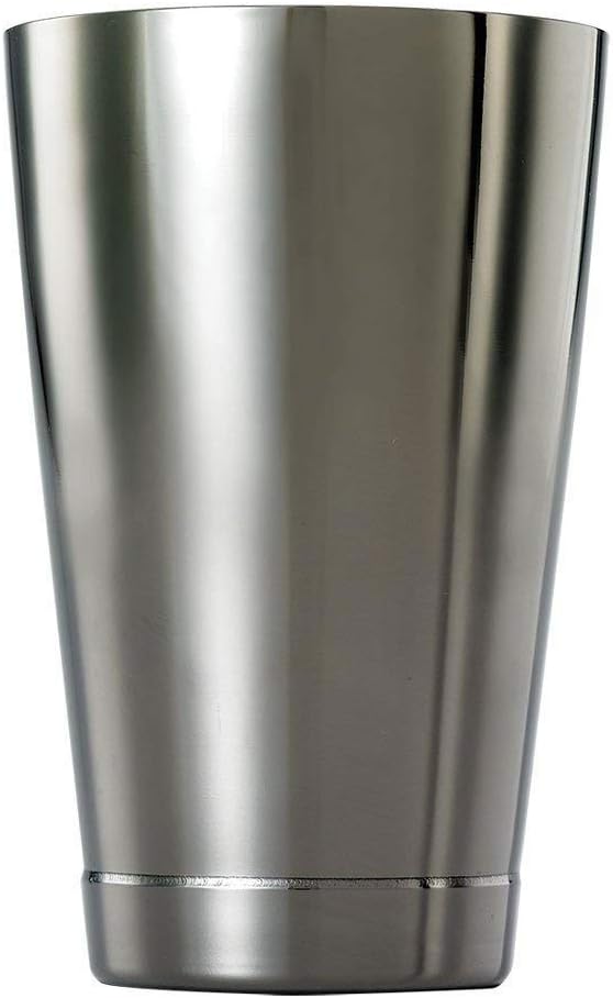 Barfly Cocktail Tin, Small 18 oz, Gun Metal Black by BarflybyMercer