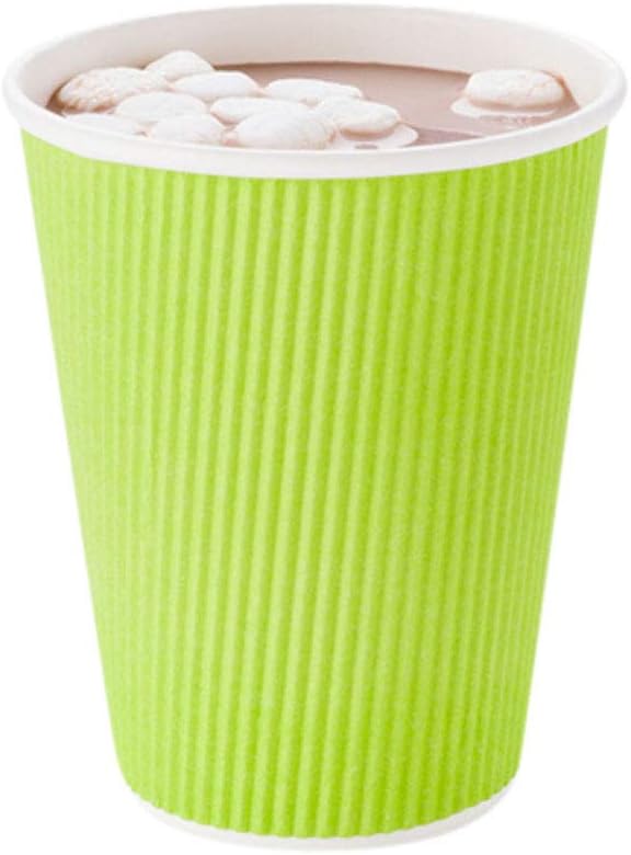 Restaurantware Ripple Wall Coffee Cup 25 Count 12 Ounce Insulated Hot Beverage - Image 10