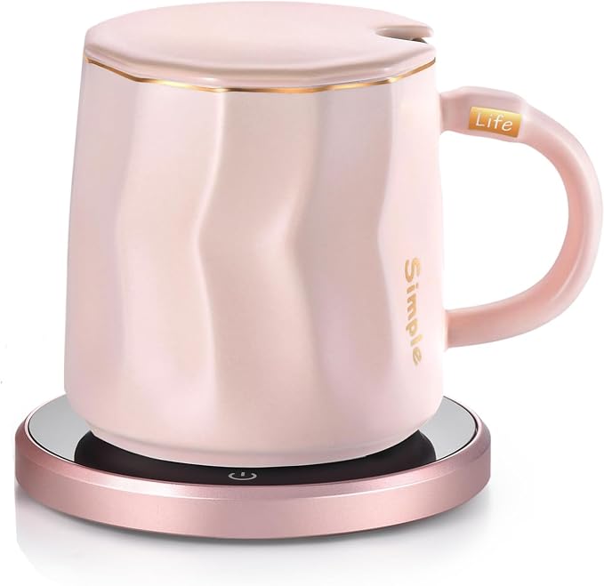 Coffee Mug Warmer Set, Smart Coffee Warmer by KRGMNHR