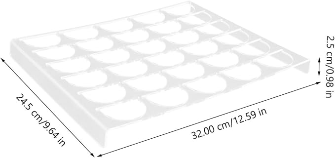 Gadpiparty Acrylic Coffee Capsule Rack 30 Grids Kitchen Countertop Organizer - Image 5