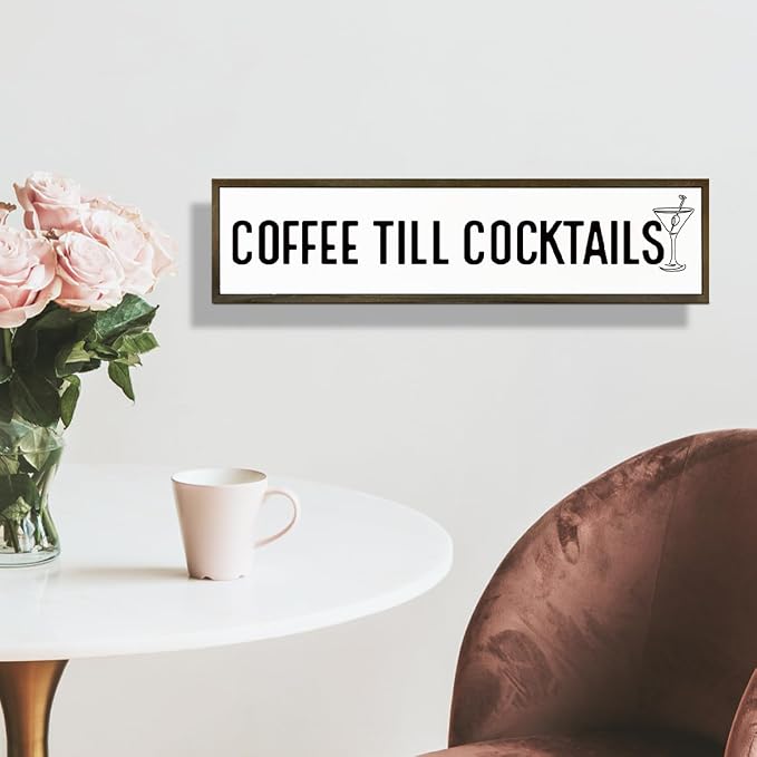 Coffee Decor Signs, Rustic Home Decors - Image 6