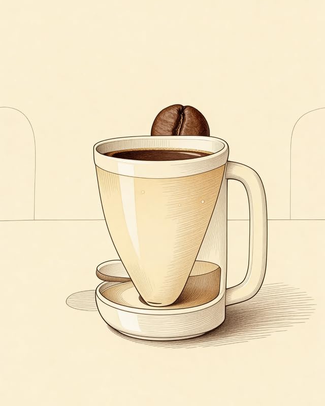 Lawrence Williams Designs Coffee Cup Poster by LawrenceWilliamsDesigns