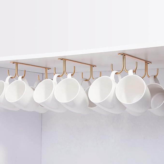 FOMANSH Mug Rack Under Cabinet by FOMANSH