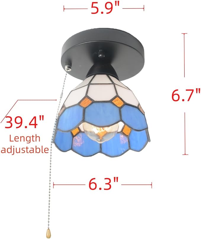 Classic Pull Cord Ceiling Lighting - Image 2