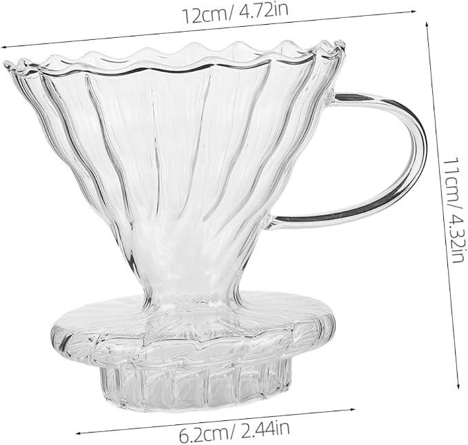 ULTECHNOVO Coffee Filters Funnel Strainer Reusable Coffee Filter Funnel - Image 2