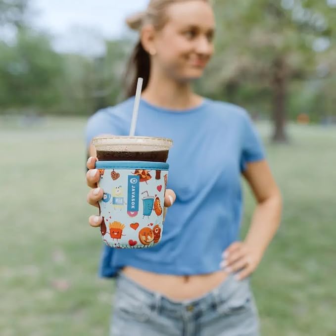 Sok It JavaSok Iced Coffee & Cold Soda Insulated Neoprene Cup Sleeve - Image 2