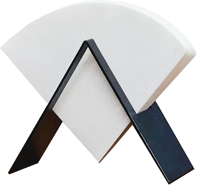 Coffee Filter Paper Holder, Stainless Steel Coffee Paper Storage Container by MIAOJIN