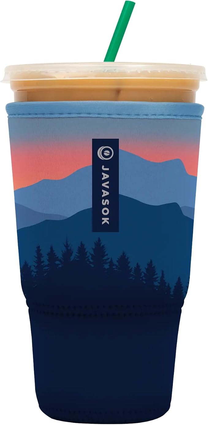 Sok It JavaSok Iced Coffee & Cold Soda Insulated Neoprene Cup Sleeve by SokIt