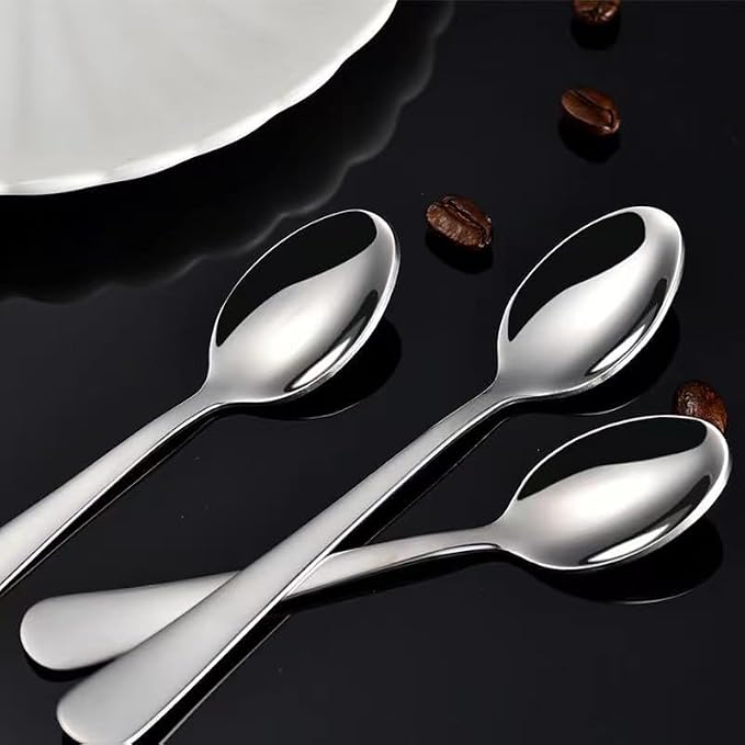 Wesdxc56 Demitasse Espresso Spoons, Mini Coffee Spoon, 5.5 Inches Stainless - Image 5