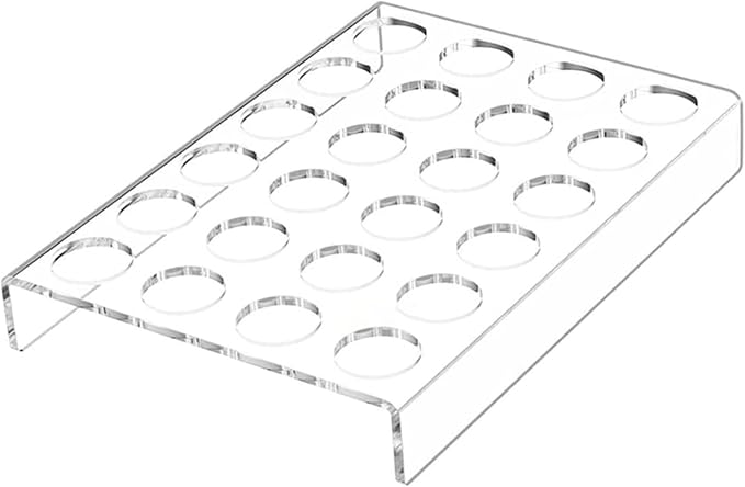 Uonlytech Acrylic Coffee Capsule Holder and Organizer 24 Slot Display Rack by UONLYtech