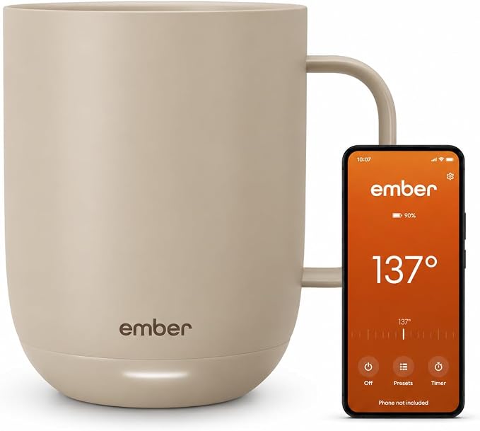 Ember Temperature Control Smart Mug 2, 14 Oz, App-Controlled Heated Coffee Mug by Ember