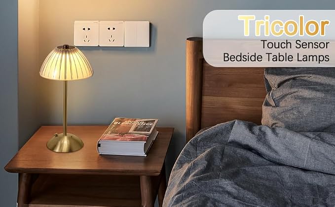 HAPYGI Portable Battery Operated LED Table Lamp - Image 3