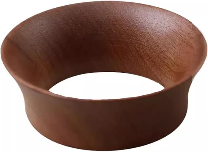 Wood Coffee Dosing Ring 51 53 58mm Portafilter Replacement Fit Espresso Tools by Unknown