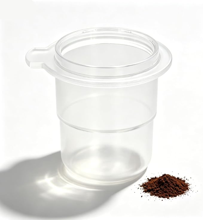 Espresso Dosing Cup, 54mm Dosing Cup Clear by Cyrank