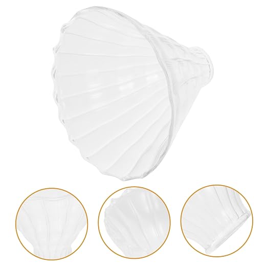 LALAFINA 2pcs Espresso Accessory Glass Dripper Funnel Filters Dripper Filter - Image 6