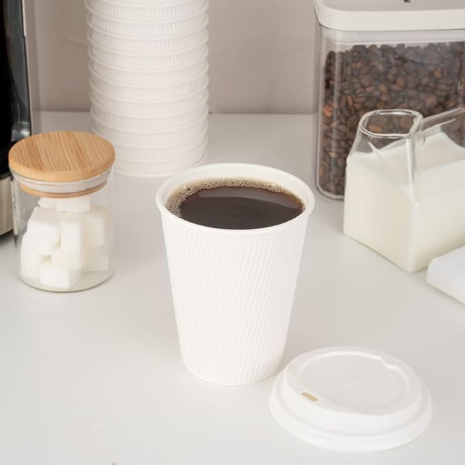 Restaurantware 12 Ounce Disposable Cups, Designed - Image 7