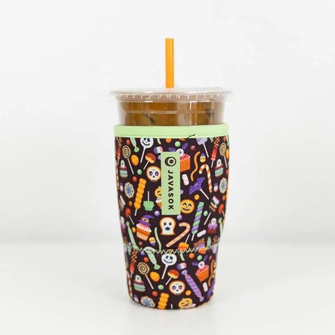 Sok It JavaSok Iced Coffee & Cold Soda Insulated Neoprene Cup Sleeve - Image 8