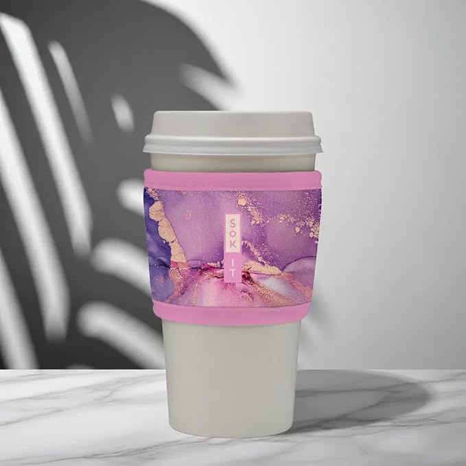 Sok It HotSok Coffee & Tea Reusable Insulated Neoprene Cup Sleeve - Image 2