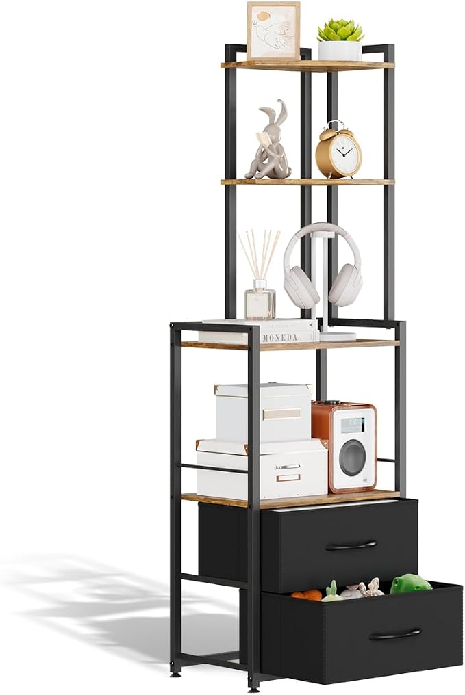 PouHenier.jh 6 Tier Corner Shelf by PouHenierjh