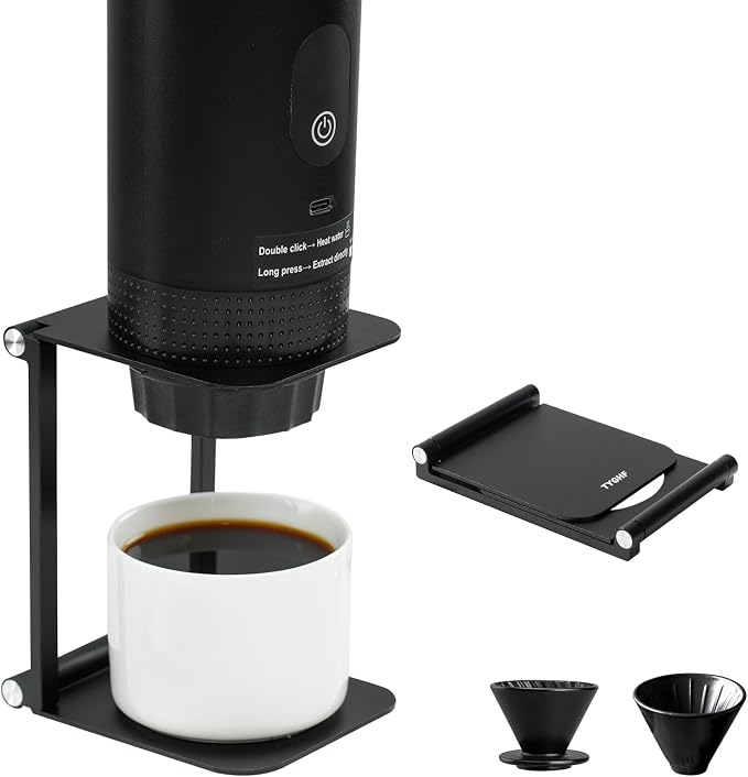 Pour Over Coffee Maker Stand, Foldable Portable Electric Espresso Machine Stand by Unknown