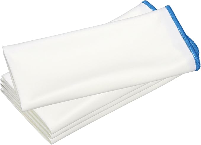 uxcell 4Pcs Glass Polishing Cloth, 23.6x15.7 Microfiber Cleaning Cloths Lint & by uxcell