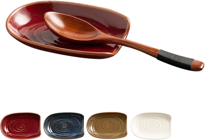 Ceramic Spoon Rest, and coffee stirrers while saving counter and drawer space by Unknown